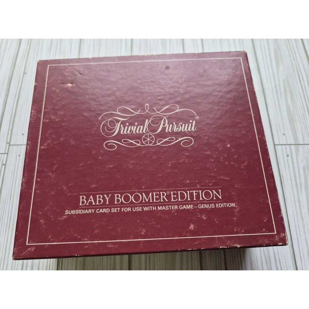 Trivial Pursuit Baby Boomer Edition (1983) - Supplemental CARD SET Only